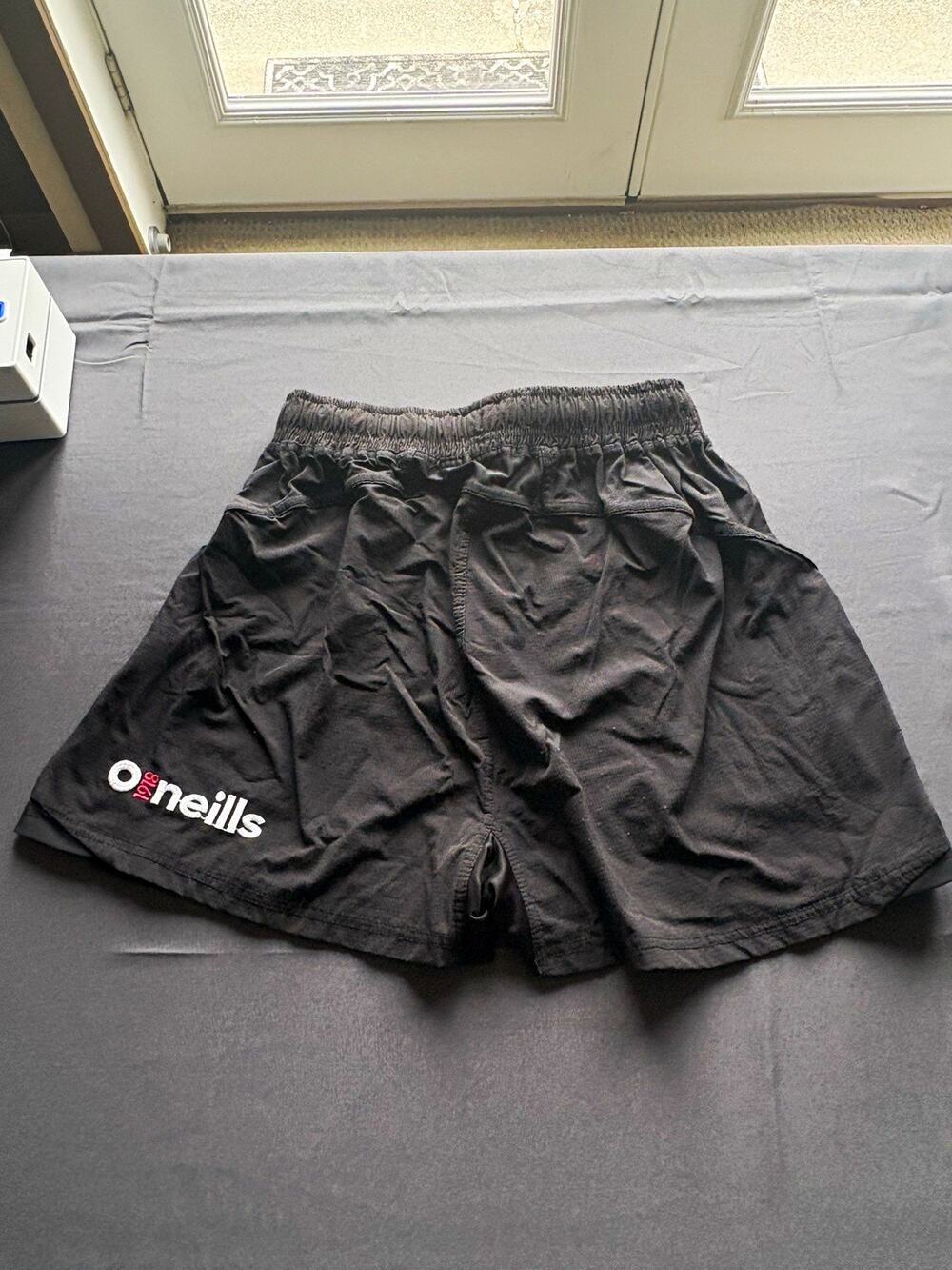 O'Neill Men's Solid Black Swim Trunks Size L Regular Fit Elastic Waist